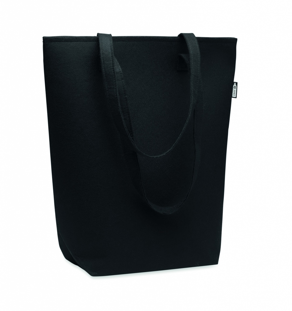 Logotrade promotional merchandise picture of: RPET felt event/shopping bag
