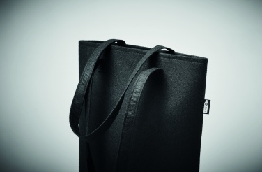 Logo trade promotional giveaways picture of: RPET felt event/shopping bag