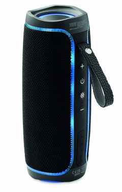 Logo trade advertising products image of: 2x5 LED Wireless speaker IPX4