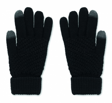 Logotrade promotional items photo of: Rpet tactile gloves