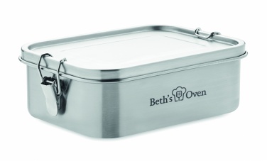 Logo trade promotional items image of: Stainless steel lunch box