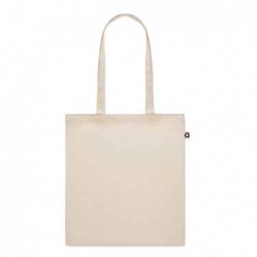 Logotrade promotional product picture of: Recycled cotton shopping bag