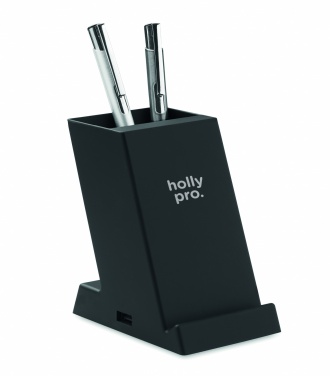 Logotrade corporate gift image of: Wireless charger ABS 15W