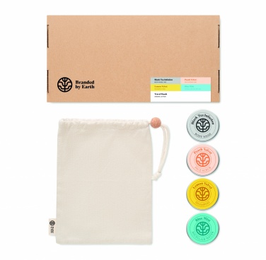 Logo trade corporate gifts image of: Vegan Gift set travel