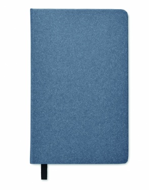Logotrade advertising products photo of: A5 recycled page notebook