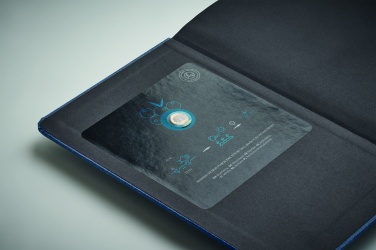 Logotrade promotional giveaway image of: A5 recycled page notebook