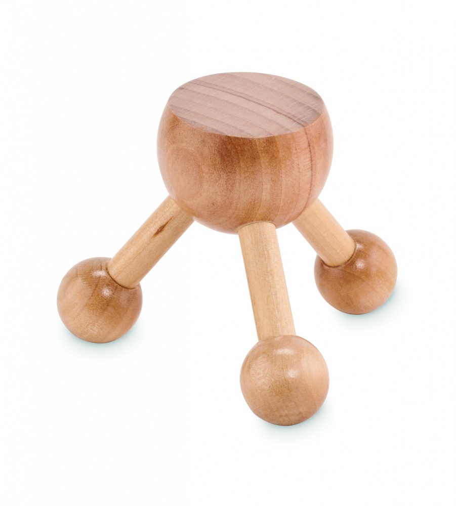 Logotrade promotional product image of: Hand held massager in wood