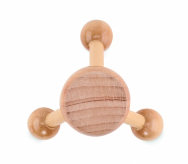 Logotrade promotional item image of: Hand held massager in wood