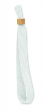 Logo trade corporate gifts image of: RPET polyester wristband