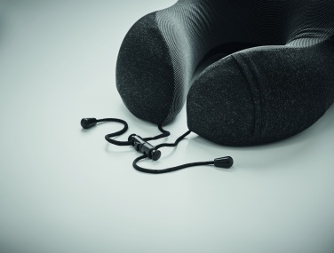 Logo trade promotional giveaways image of: Travel Pillow in RPET