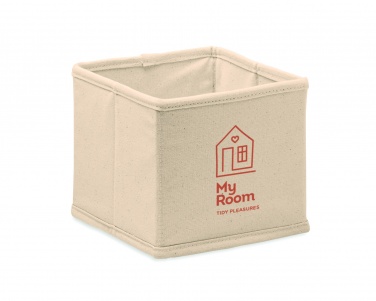Logo trade promotional products image of: Small storage box 220 gr/m²
