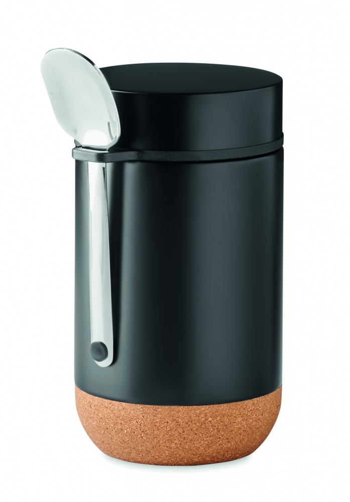 Logo trade promotional giveaway photo of: Double wall storage jar 400 ml