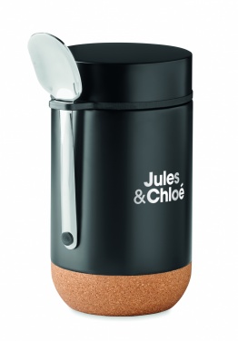 Logo trade promotional gifts image of: Double wall storage jar 400 ml