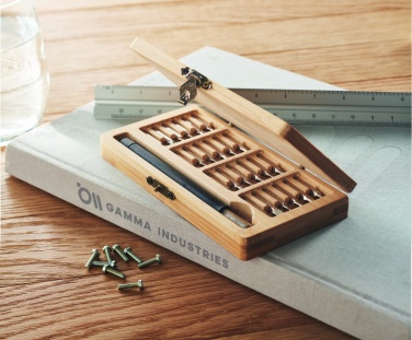 Logo trade promotional giveaway photo of: 24 piece tool set