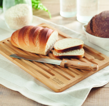 Logo trade advertising product photo of: Bamboo cutting board set
