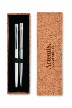 Logo trade advertising product photo of: Recycled stainless steel pens