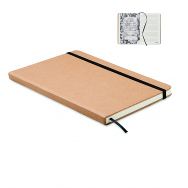 Logo trade promotional products picture of: A5 notebook recycled carton