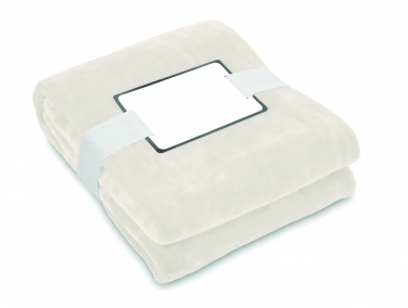 Logo trade promotional item photo of: RPET fleece blanket 280 gr/m²