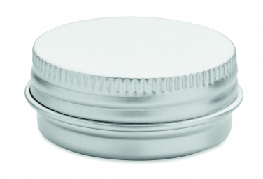 Logo trade promotional products picture of: Vegan lip balm in round tin
