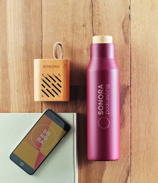 Logotrade promotional products photo of: 3W Bamboo wireless speaker