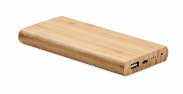 Logotrade advertising products photo of: 6000 mAh Bamboo power bank