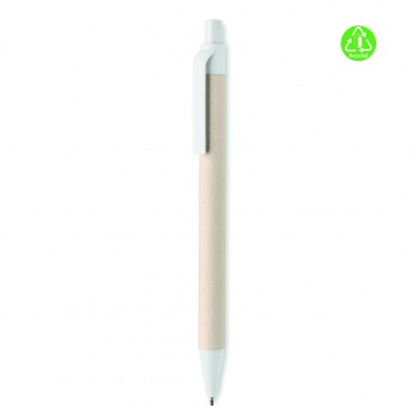 Logotrade promotional merchandise image of: Milk carton paper ball pen