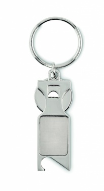 Logotrade promotional merchandise picture of: Euro Token key ring Porvoo
