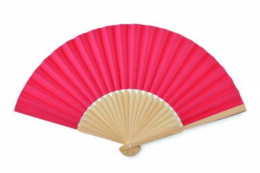 Logo trade promotional giveaway photo of: Manual hand fan