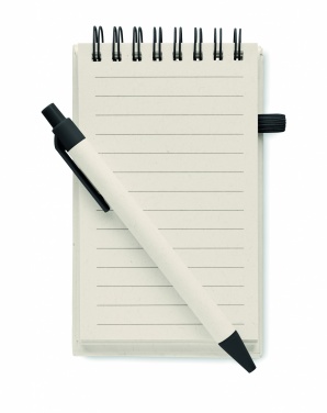 Logotrade promotional merchandise photo of: A6 milk carton notebook set