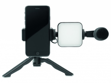 Logo trade promotional giveaways picture of: Smartphone video kit