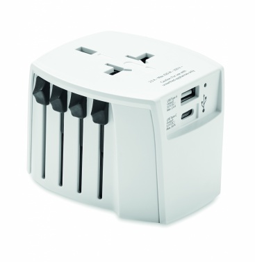 Logo trade promotional giveaways image of: Skross MUV USB A/C adapter