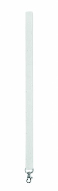 Logo trade promotional gifts picture of: Seed paper lanyard w/hook