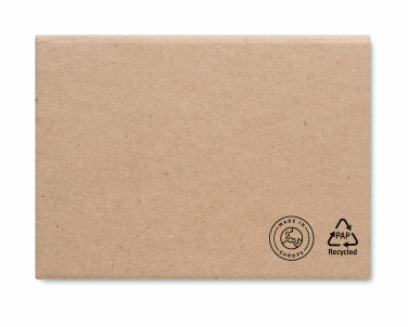 Logo trade promotional giveaway photo of: Recycled memo pad set