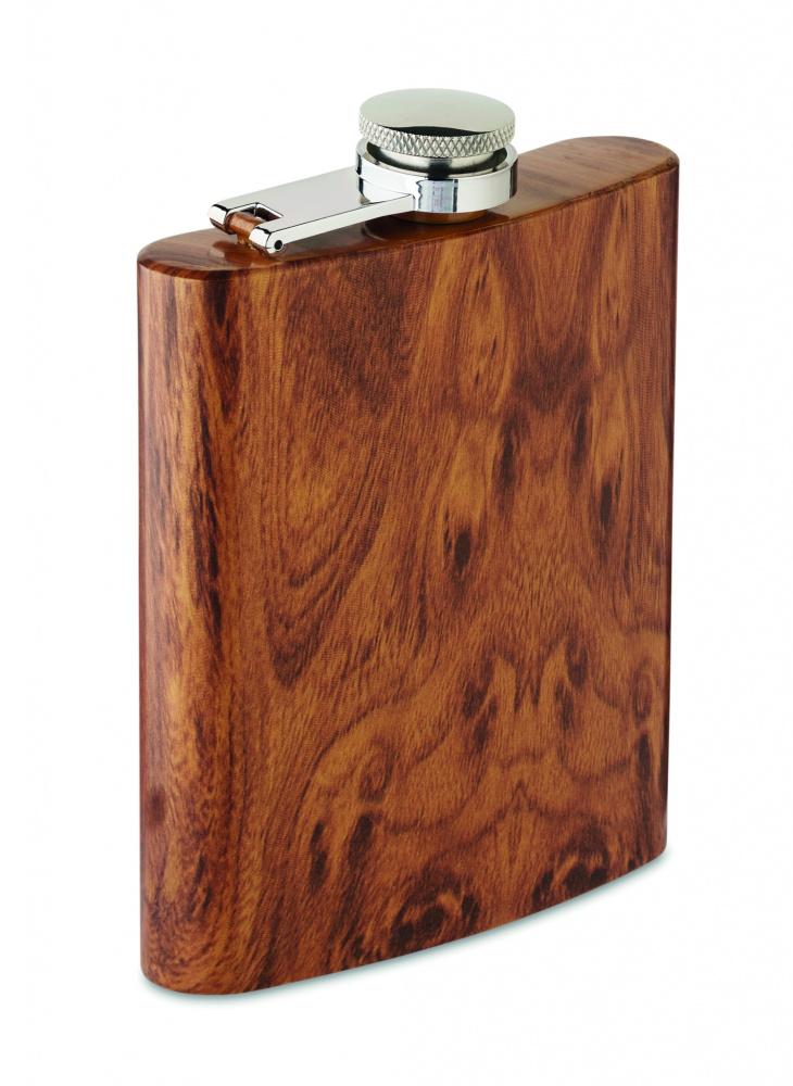 Logo trade promotional items picture of: Slim hip flask 190 ml