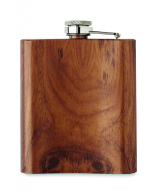 Logo trade promotional items picture of: Slim hip flask 190 ml