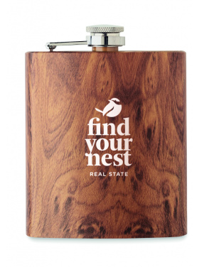 Logotrade corporate gifts photo of: Slim hip flask 190 ml