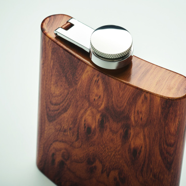 Logotrade corporate gifts photo of: Slim hip flask 190 ml