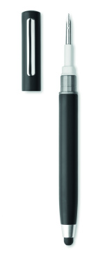 Logo trade business gifts image of: Stylus pen TWS cleanning set
