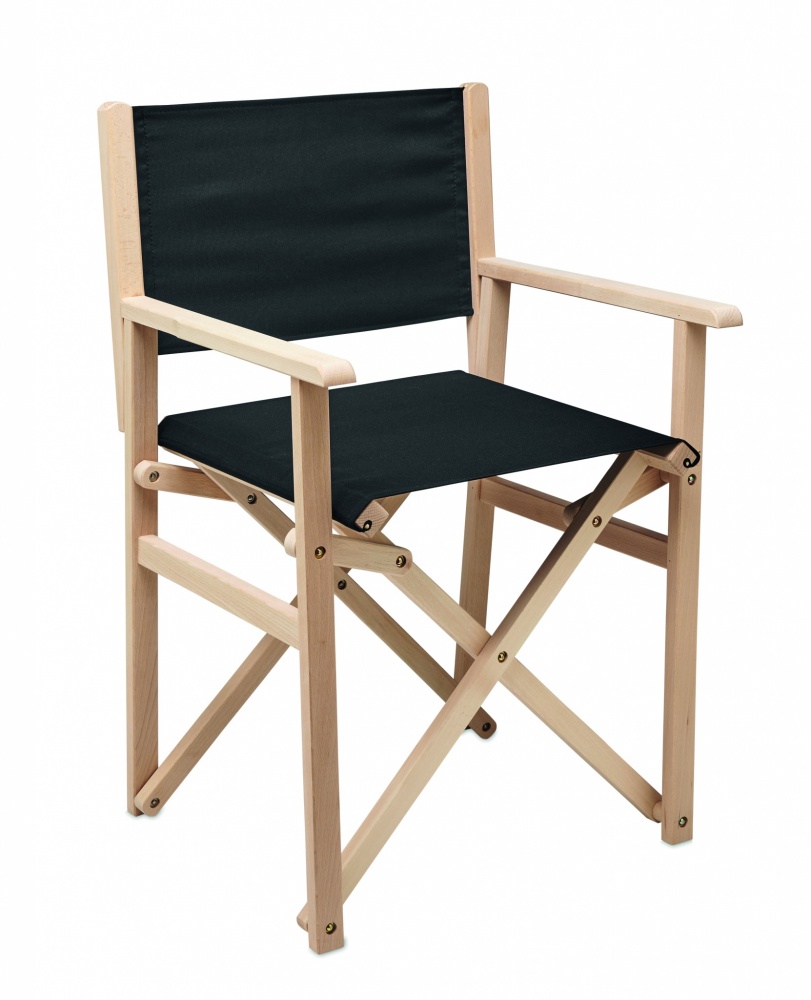 Logotrade promotional merchandise photo of: Foldable wooden beach chair