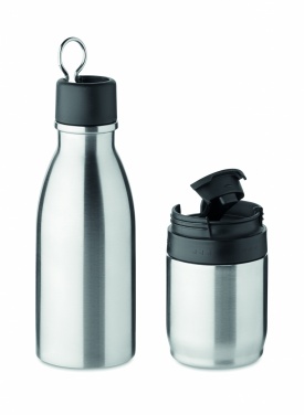 Logotrade promotional giveaway picture of: 2 in 1 double wall bottle 500ml