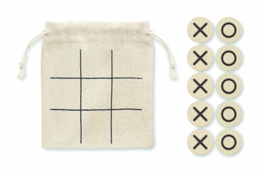 Logotrade promotional giveaway image of: Wooden tic tac toe