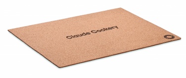 Logo trade promotional merchandise image of: Placemat in cork