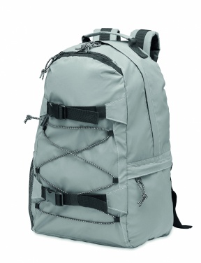 Logo trade promotional products picture of: High reflective backpack 190T