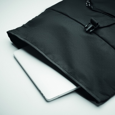 Logotrade advertising product image of: 600D RPET rolltop backpack