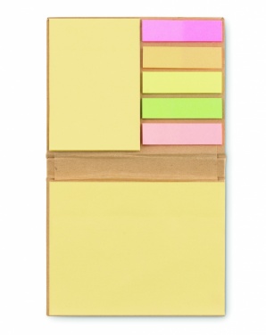 Logotrade promotional product image of: Sticky note memo pad recycled