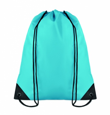 Logo trade advertising products picture of: 190T Polyester drawstring bag