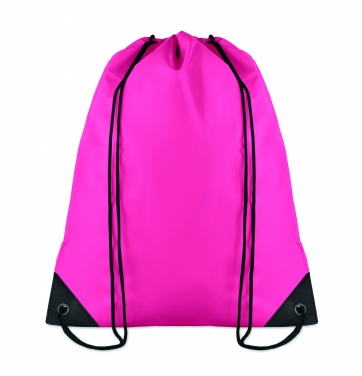 Logo trade advertising products picture of: 190T Polyester drawstring bag