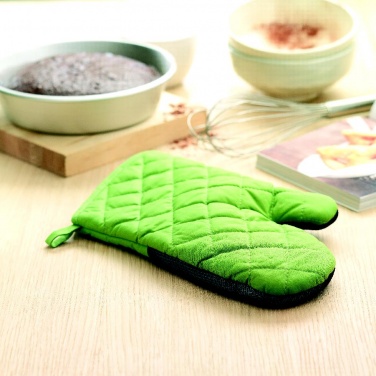 Logo trade advertising products image of: Cotton oven glove
