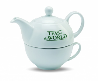Logotrade promotional giveaway image of: Teapot and cup set 400 ml