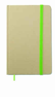 Logotrade advertising product picture of: A6 recycled notebook 96 plain